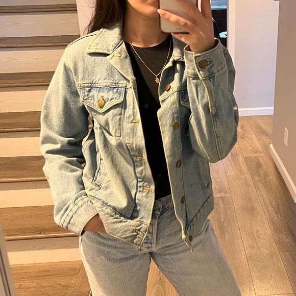 American apparel unisex denim jacket - Picture 4 of 4